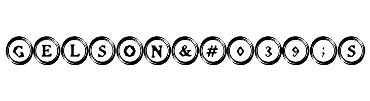 Elevator Buttons Two  Free Fonts Download