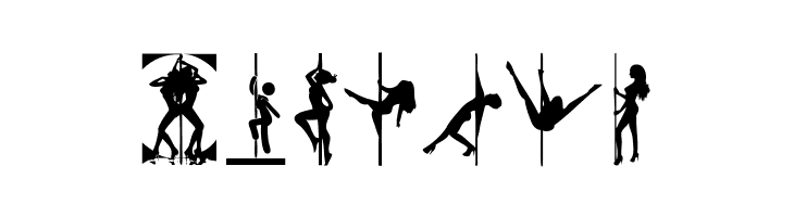 Pole Dance  Free Fonts Download