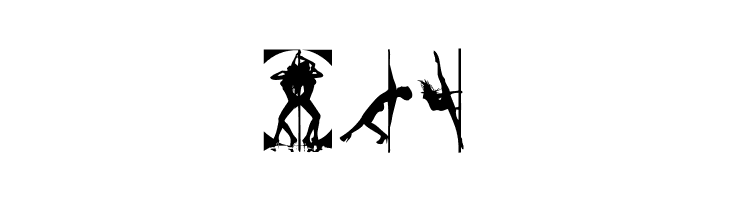 Pole Dance  Free Fonts Download