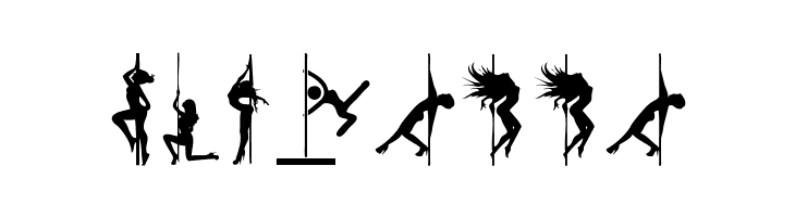 Pole Dance  Free Fonts Download