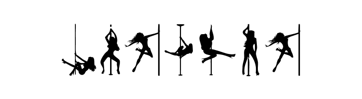 Pole Dance  Free Fonts Download