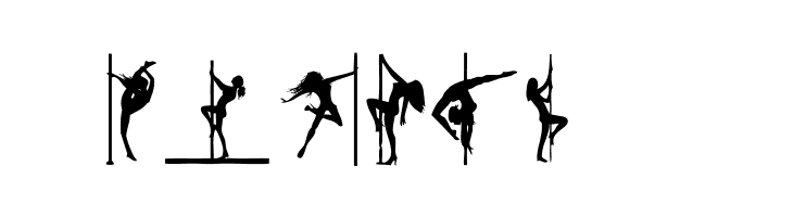 Pole Dance  Free Fonts Download