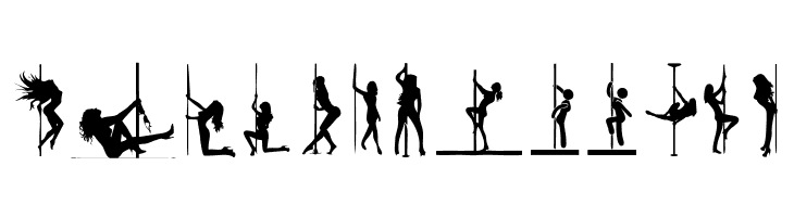 Pole Dance  Free Fonts Download