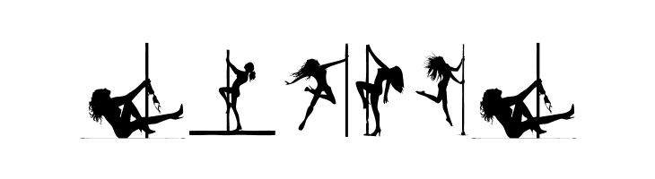 Pole Dance  Free Fonts Download