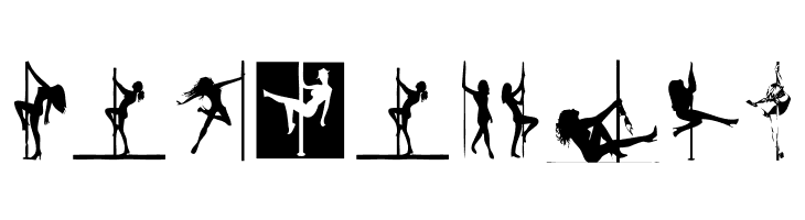 Pole Dance  Free Fonts Download