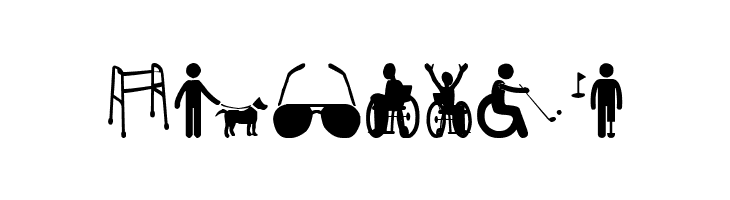 Disabled Icons  Free Fonts Download