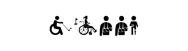 Disabled Icons  Free Fonts Download