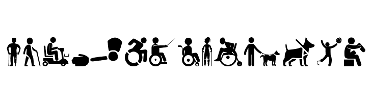 Disabled Icons  Free Fonts Download