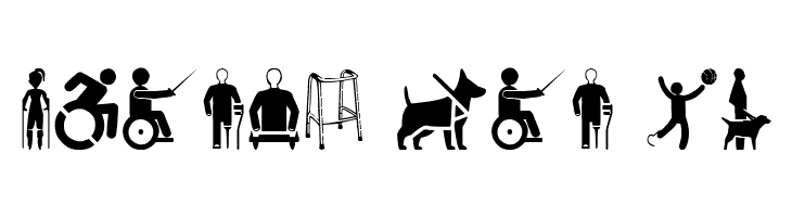 Disabled Icons  Free Fonts Download
