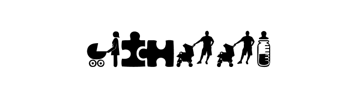 baby icons  Free Fonts Download