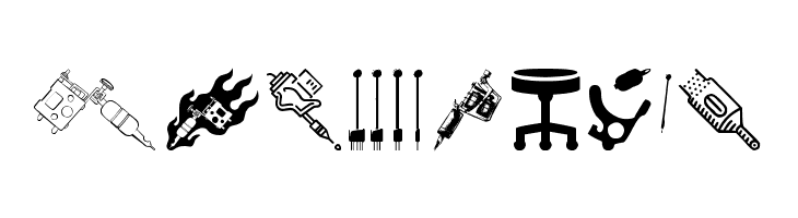 Tattoo Pro Icons  Free Fonts Download
