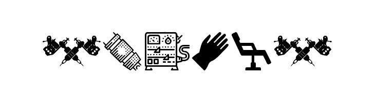 Tattoo Pro Icons  Free Fonts Download