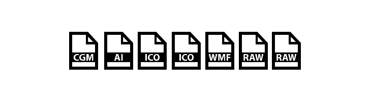 File Types  Free Fonts Download