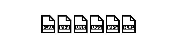 File Types  Free Fonts Download