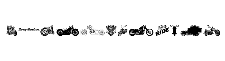 Harley Davidson  Free Fonts Download
