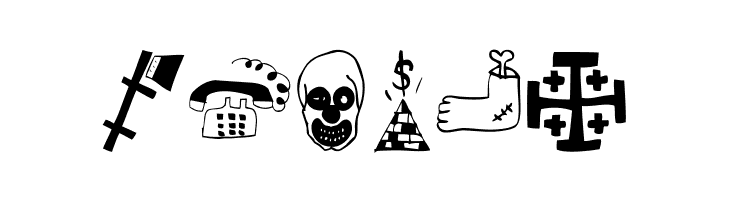 WOODCUTTER EL D&Iacute;A DE TODOS LOS SANTOS  Free Fonts Download