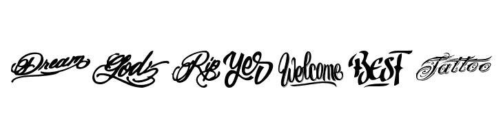 Words  Free Fonts Download