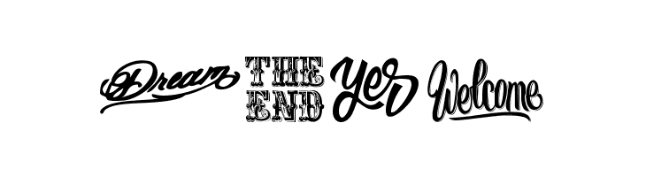 Words  Free Fonts Download