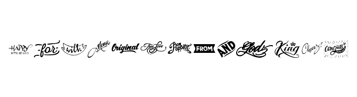 Words  Free Fonts Download