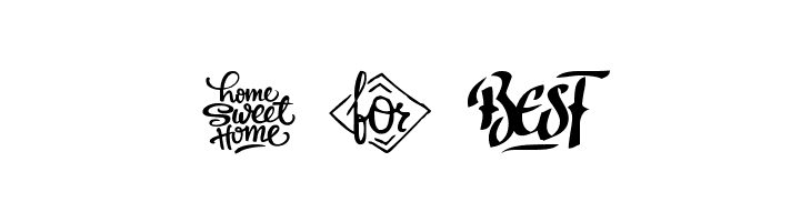 Words  Free Fonts Download