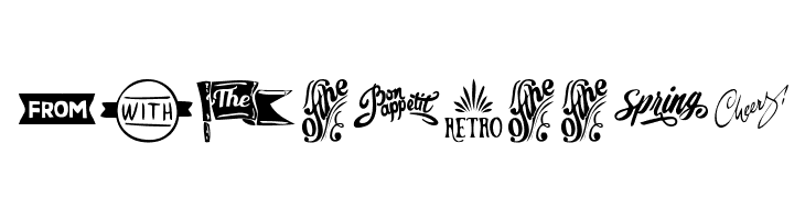 Words  Free Fonts Download