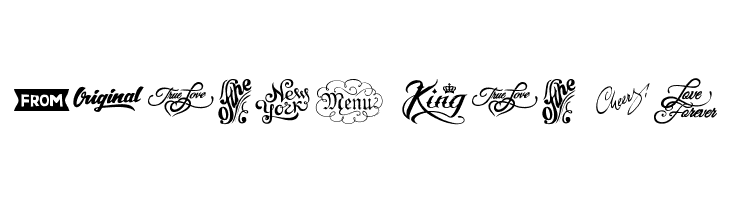 Words  Free Fonts Download