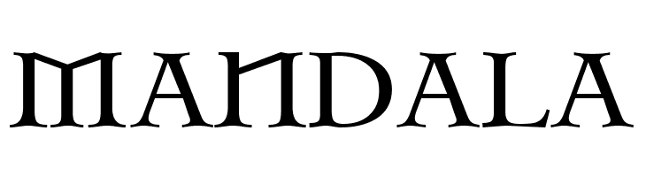 MANDALA Celtic Garamond the 2nd Font