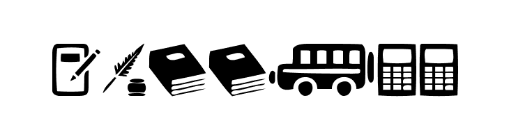 School  Free Fonts Download