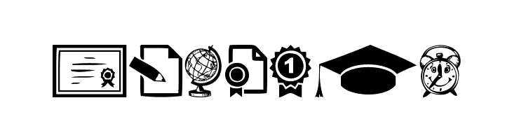 School  Free Fonts Download