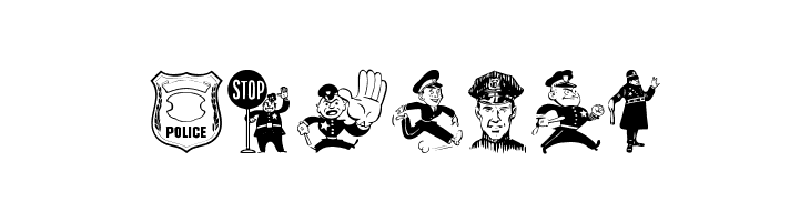 Police  Free Fonts Download
