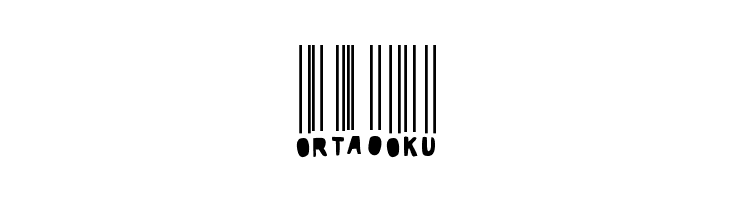 Woodcutter barcode  Free Fonts Download