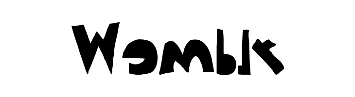 woodcutter del reves  Free Fonts Download