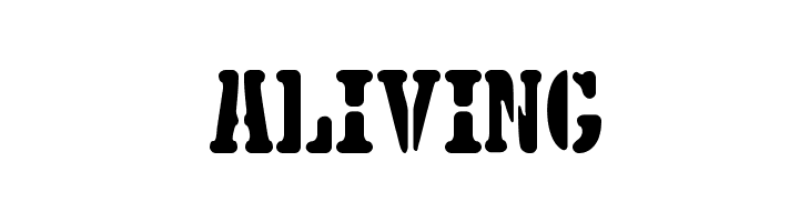 5TH AVENUE STENCIL  Free Fonts Download