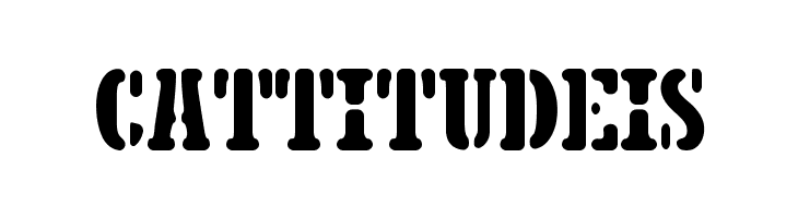 5TH AVENUE STENCIL  Free Fonts Download