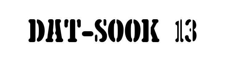 5TH AVENUE STENCIL  Free Fonts Download