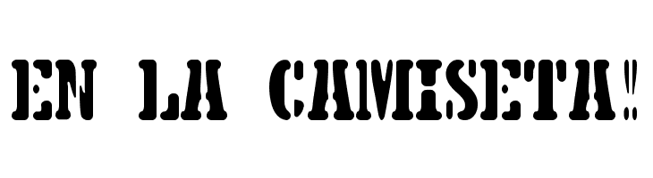 5TH AVENUE STENCIL  Free Fonts Download