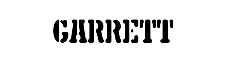 5TH AVENUE STENCIL  Free Fonts Download