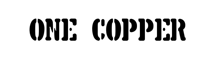 5TH AVENUE STENCIL  Free Fonts Download