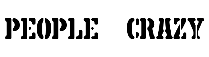 5TH AVENUE STENCIL  Free Fonts Download