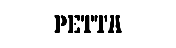 5TH AVENUE STENCIL  Free Fonts Download