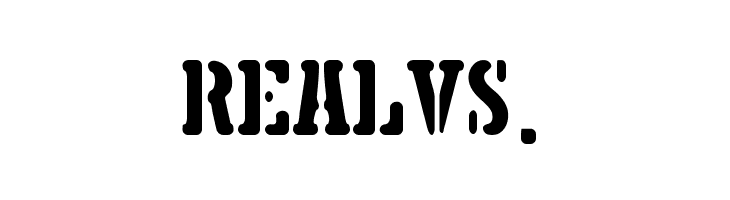 5TH AVENUE STENCIL  Free Fonts Download