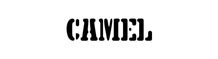 5TH AVENUE STENCIL  Free Fonts Download