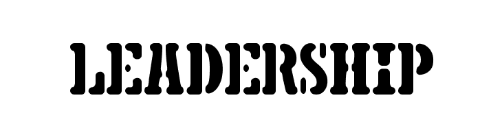 5TH AVENUE STENCIL  Free Fonts Download