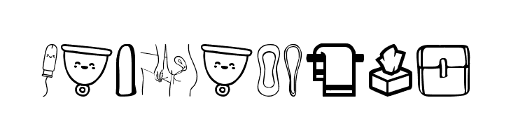 Feminine Hygiene  Free Fonts Download