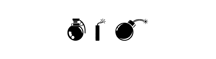 Bomb!  Free Fonts Download