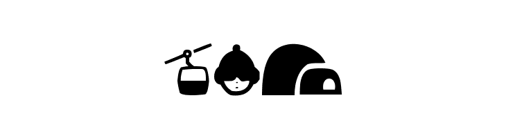 Winter Icons  Free Fonts Download