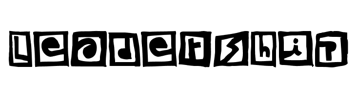 Woodcutter Black Square  Free Fonts Download