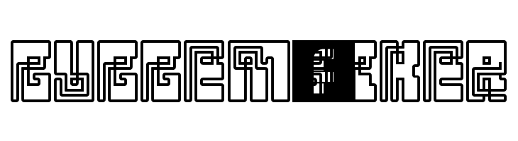 Klein Bottle Regular  Free Fonts Download