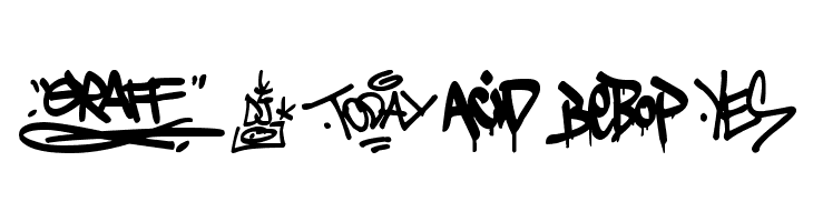 Graffiti Tags  Free Fonts Download