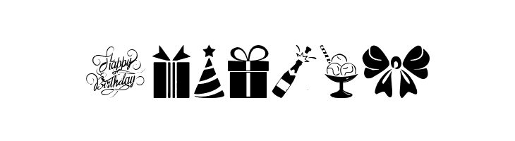 Happy Birthday  Free Fonts Download